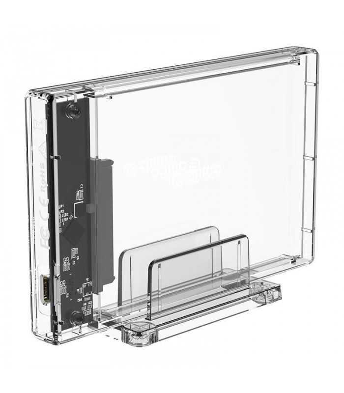 Rack HDD Orico 2159C3 USB 3.1 2.5" transparent