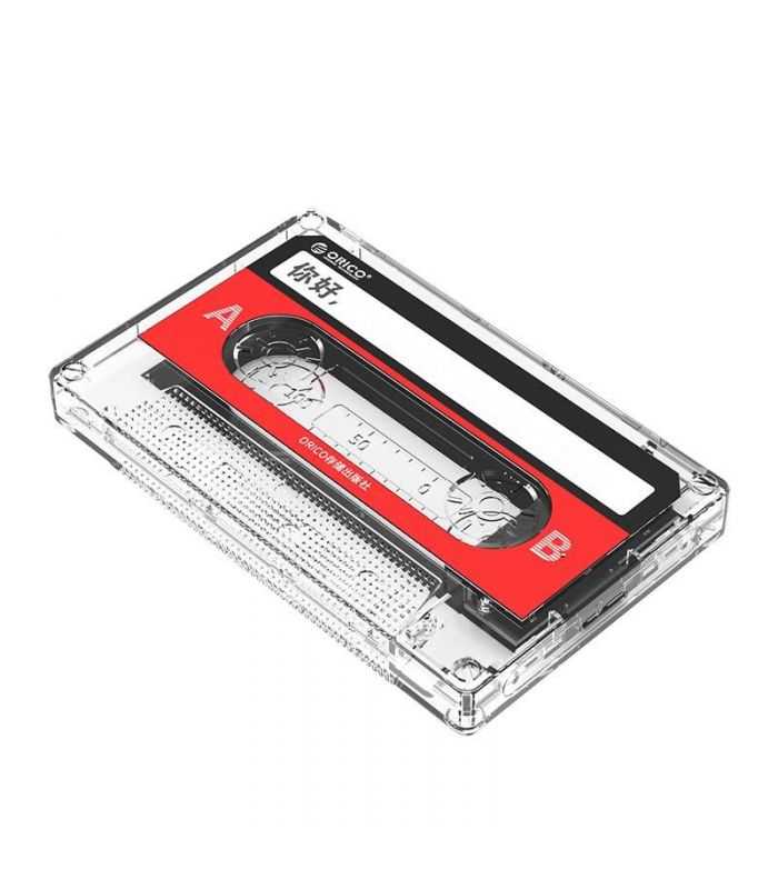 rack hdd orico 2580u3 usb 30 25 inch transparent 2