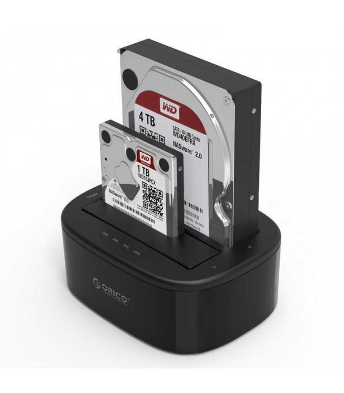 Rack HDD Orico 6228US3 PRO 3.5 inch negru