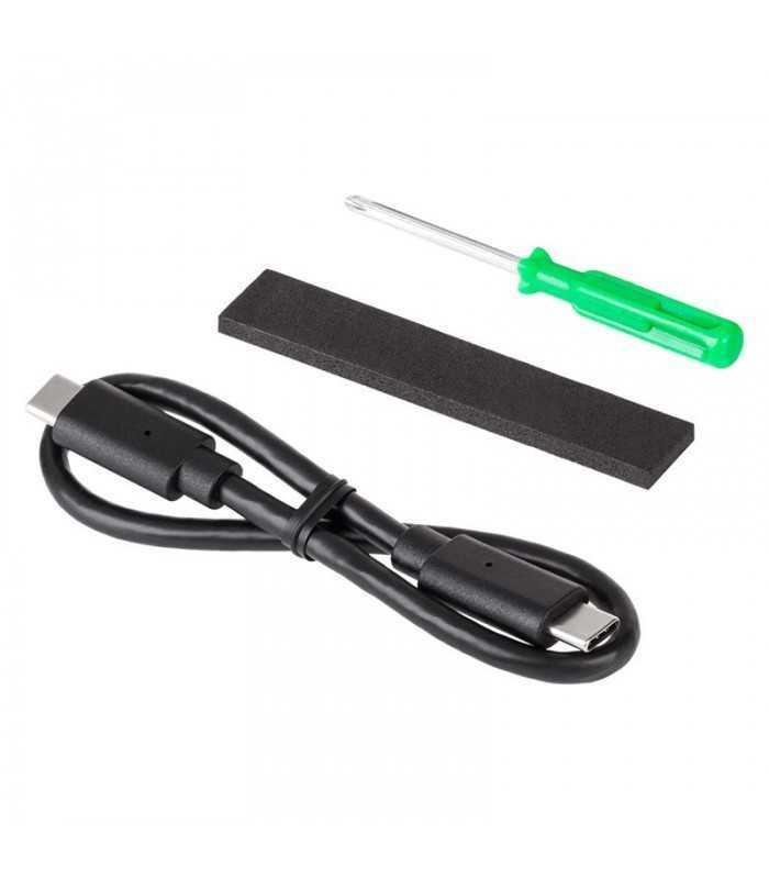 rack hdd ssd aluminiu 25 sata usb type c 30 rebel 1