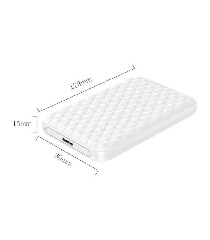 Rack Hdd Ssd Usb 30 Sata 25 Inch Alb Orico 2520u3 Wh