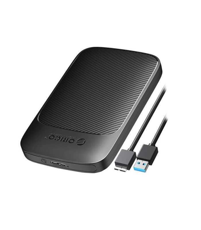 Rack HDD/SSD USB3.0 2.5" SATA Orico 2020U3-V1-BK negru 133x80x17mm