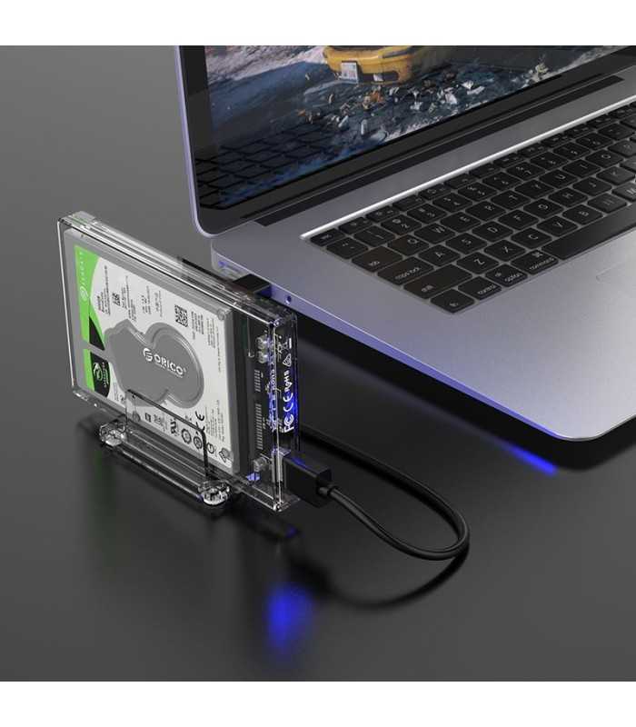 rack hdd usb 30 25 transparent orico 2159u3 8