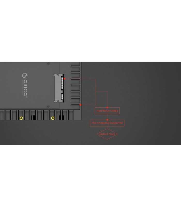 rack sata hdd 25 1125ss orico 8