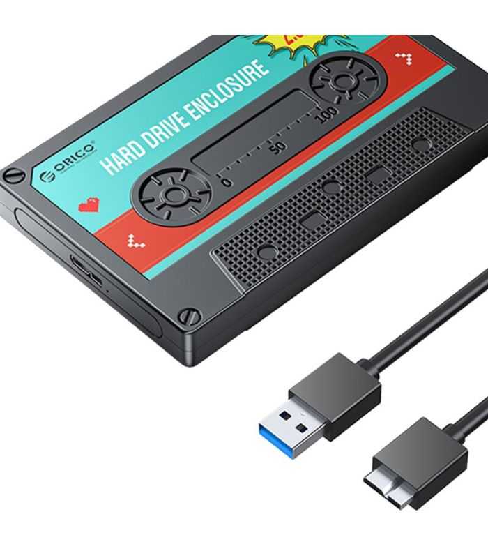 Rack Ssd Hdd Usb30 25 Sata Max 5gbps Orico 2580u3 V1 Bk Negru