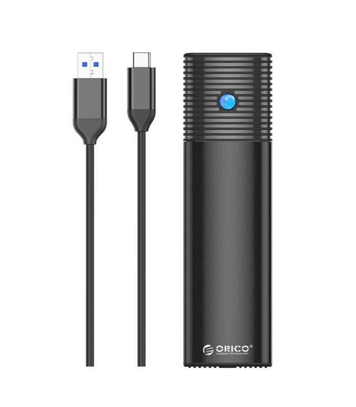 Rack Ssd Usb32 Gen1 Usb Type C Sata Sau Nvme M2 Negru Orico Pwdm2 G2 Bk