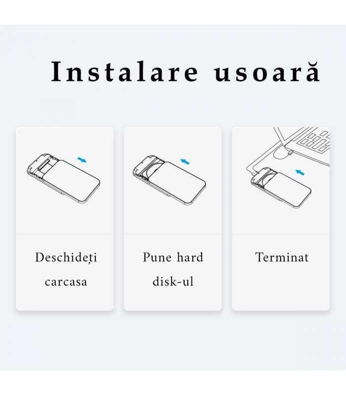 Rack Usb 30 25 Negru Orico 25pw1 U3