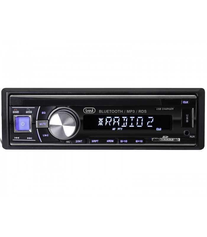 Radio auto SCD 5702 BT cu slot USB si SD Bluetooth 4x7.5W Trevi