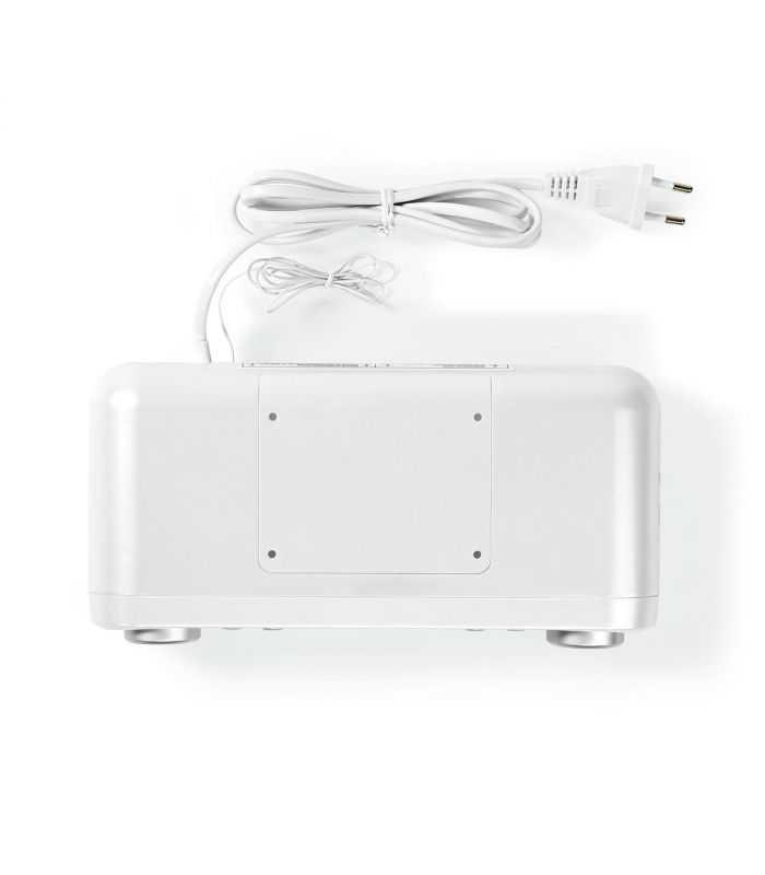 Radio Fm De Bucatarie Montabil Sub Cabinet 30 De Posturi Presetate Alb Nedis