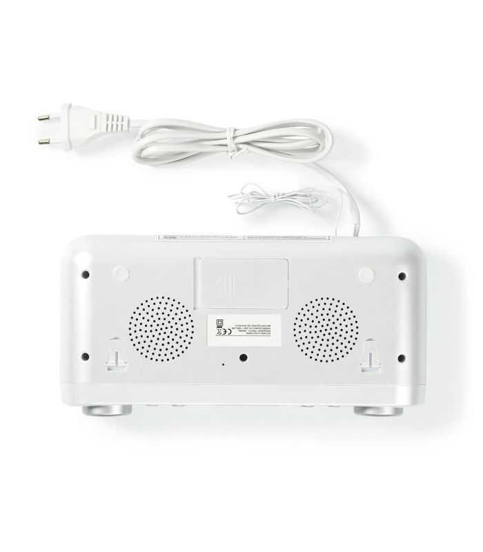 Radio Fm De Bucatarie Montabil Sub Cabinet 30 De Posturi Presetate Alb Nedis