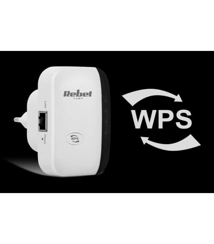 Range Extender Repeater 300mbps Amplificator Wi Fi Rebel