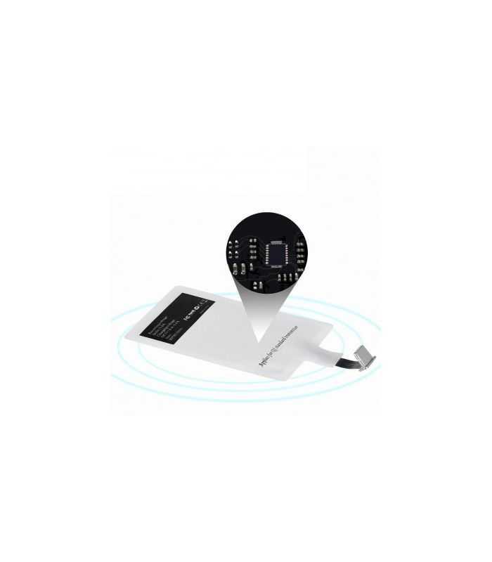 Receptor Wireless Qi Pentru Apple Iphone Alb Choetech Wp Ip 301wh
