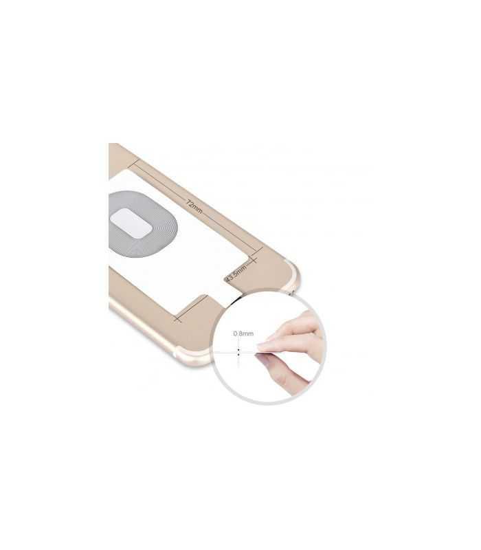 Receptor Wireless Qi Pentru Apple Iphone Alb Choetech Wp Ip 301wh