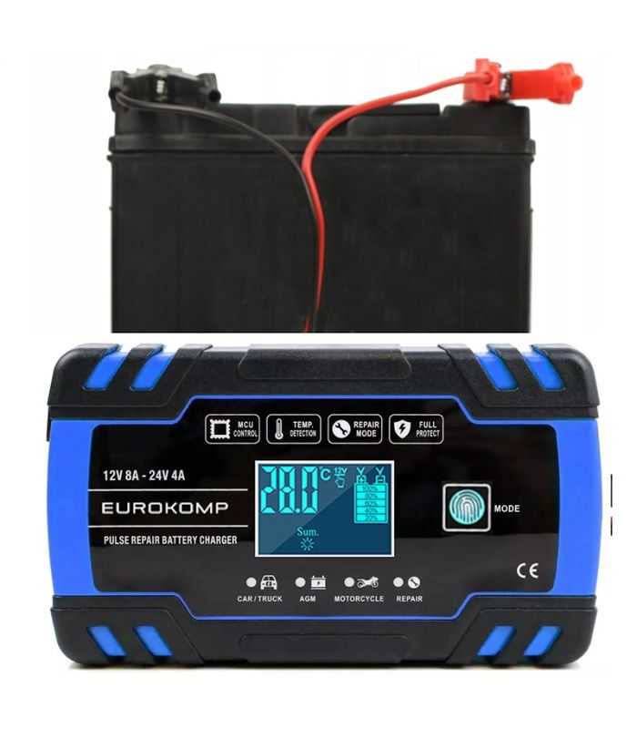 Redresor Automat Cu Microprocesor 12v 8a 24v 4a Eurokomp E6148