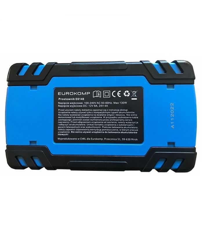 Redresor Automat Cu Microprocesor 12v 8a 24v 4a Eurokomp E6148