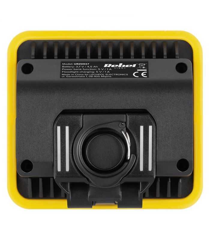 Reflector 10w Led 1000lm 4000k Cu Acumulator 37v 45ah Rebel