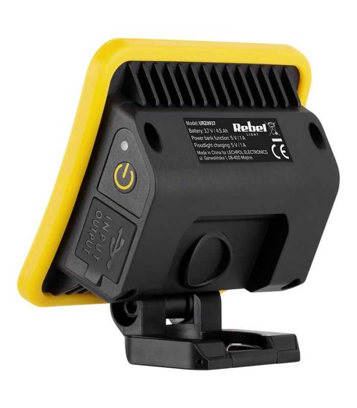 Reflector 10w Led 1000lm 4000k Cu Acumulator 37v 45ah Rebel