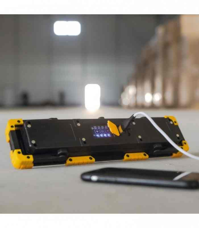 reflector led cu acumulator intensitate si focalizare reglabile 1200 lumeni phenom 18649 2