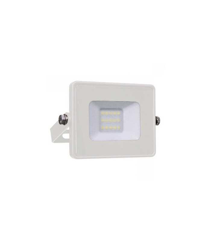 Reflector LED SMD 10W 6400K 800lm IP65 alb CIP SAMSUNG V-TAC