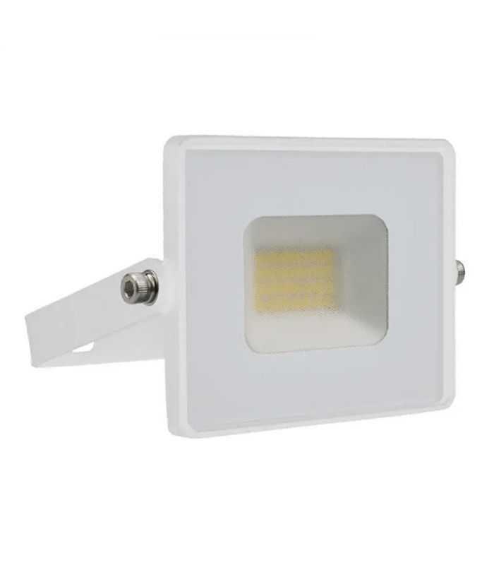 Reflector LED SMD 20W 6500K alb rece 1620lm IP65 alb V-Tac SKU-215951