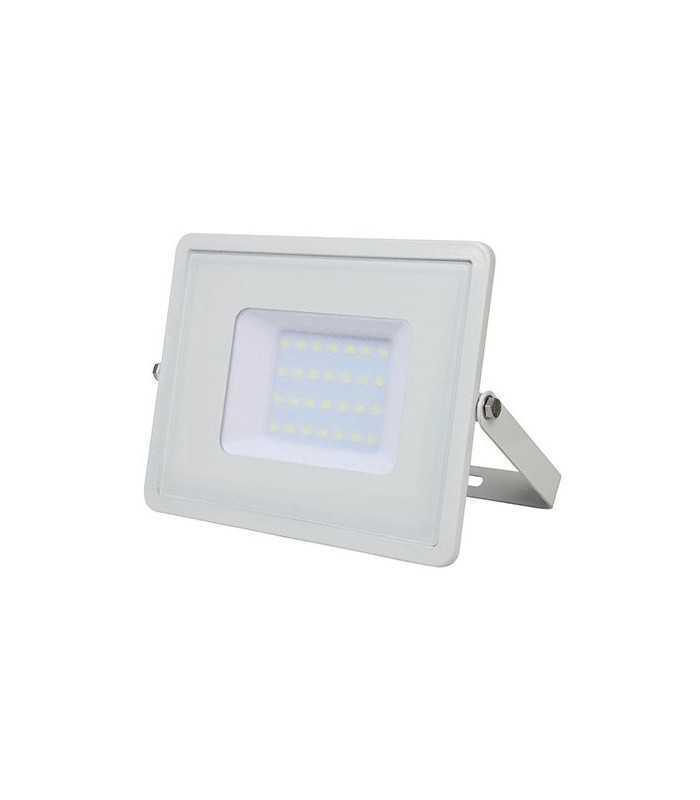 Reflector LED SMD 30W 2400lm 4000K IP65 alb cip SAMSUNG V-TAC