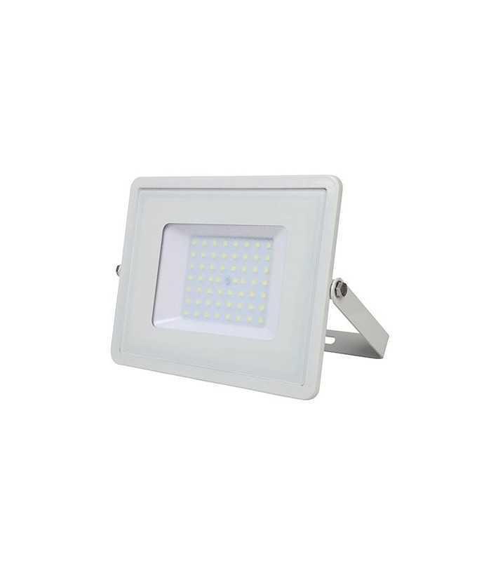 Reflector LED SMD 50W 4000lm 6500K IP65 alb cip SAMSUNG V-TAC