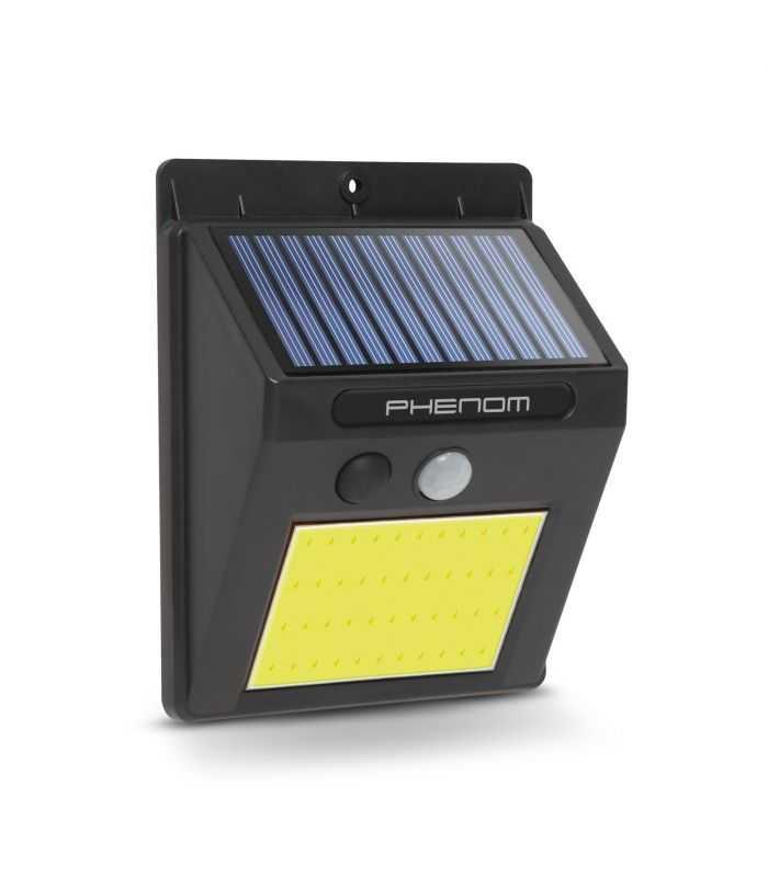 Reflector solar COB LED cu senzor de miscare montabil pe perete 3W IP65 Phenom