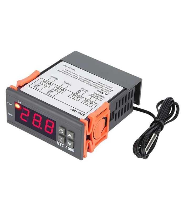 Regulator de temperatura termostst cu senzor NTC STC-1000 230V EUROKOMP