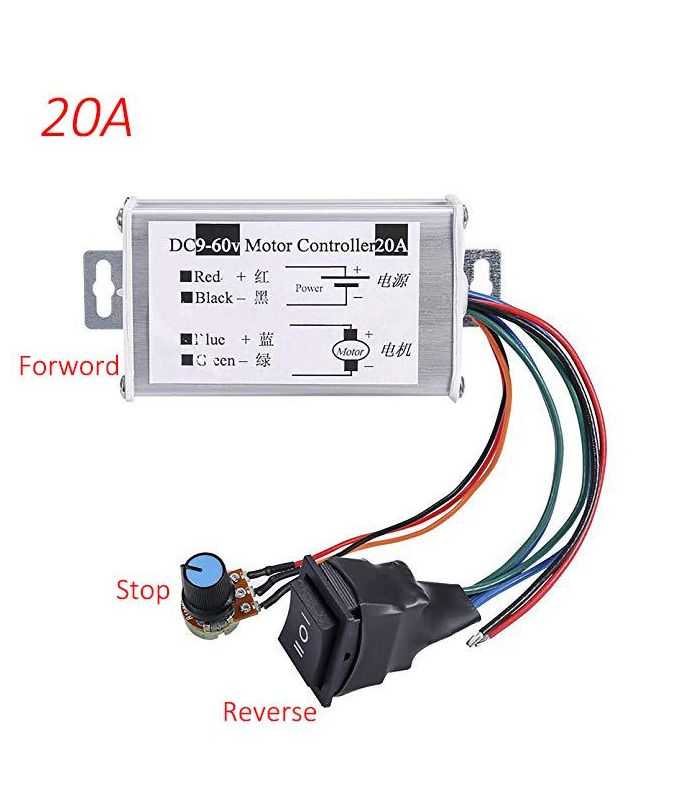 Regulator Driver Pwm 20a 0 1200w Curent Reglabil