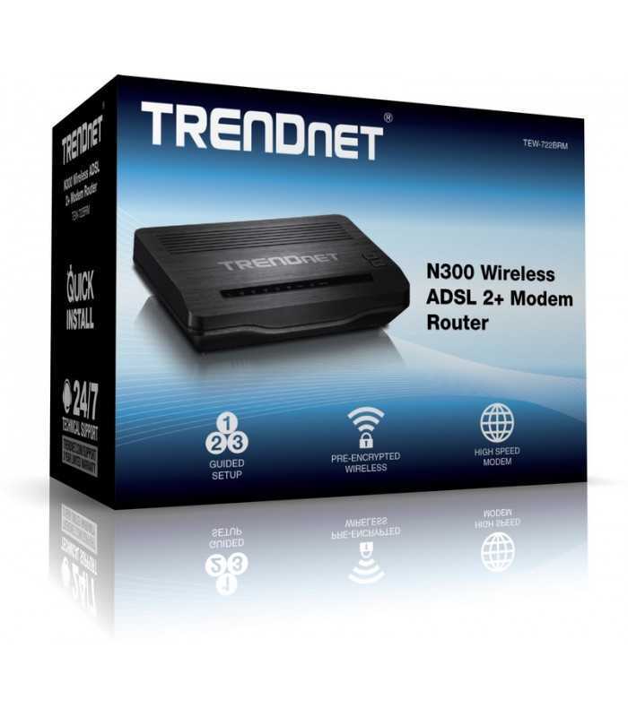router n300 wireless adsl 2 2 modem trendnet 6
