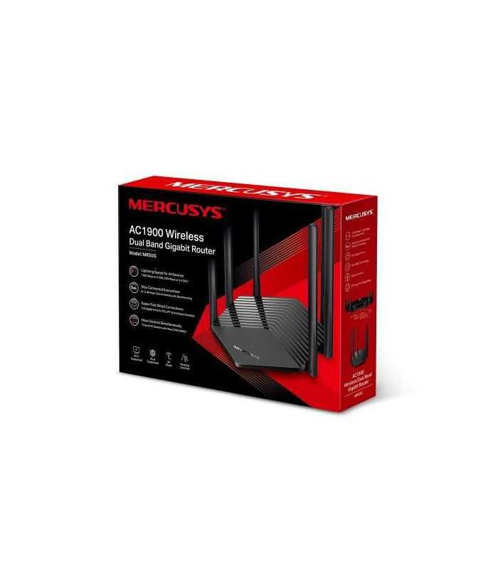 router wireless mercusys mr50g ac1900 dual band gigabit 3