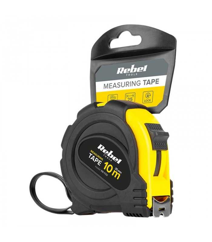 ruleta metalica 10m 25mm rebel 2