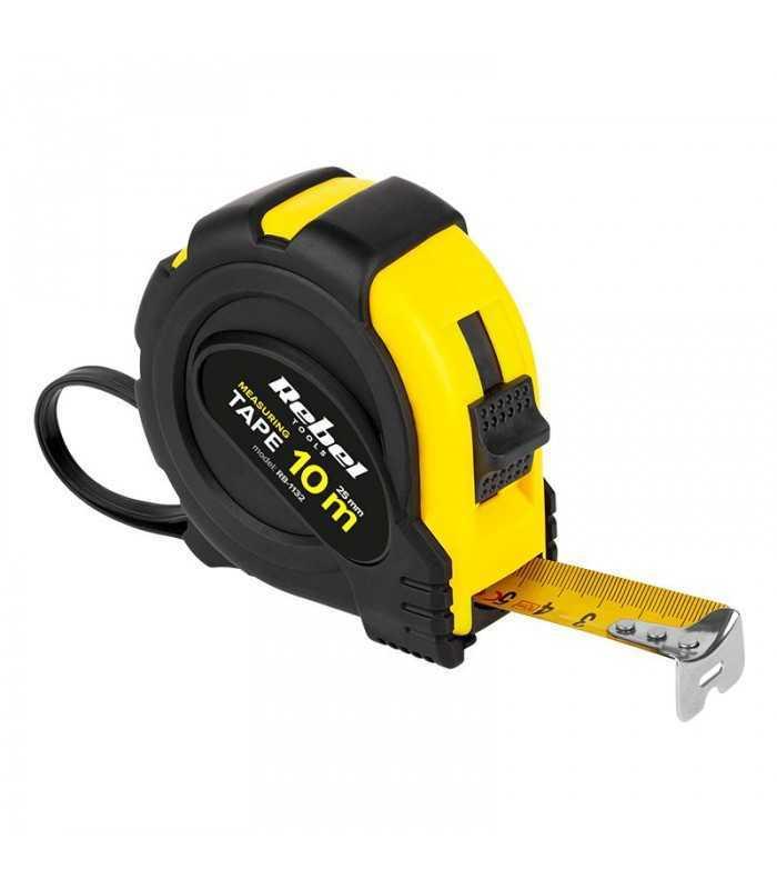 Ruleta metalica 10m 25mm REBEL