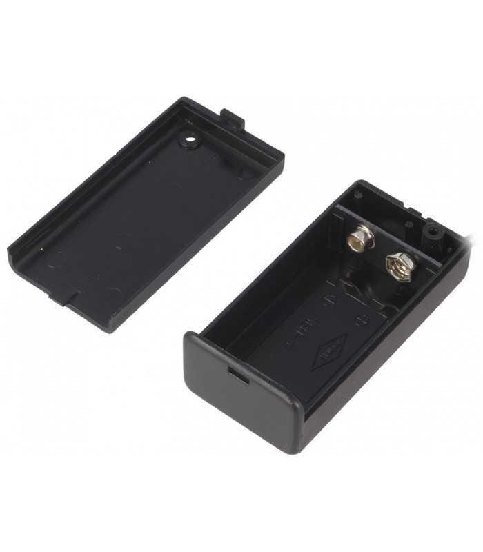 sbh 9va suport baterie 9v 6f22 6lr61 x1buc cu terminal cablu 150mm fara intrerupator comf 2