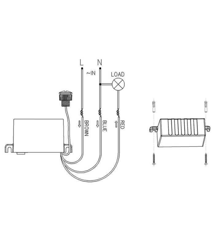 senzor crepuscular cu sonda externa 2000w mce34 maclean energy 2