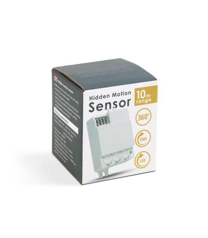 Senzor De Miscare Ascuns Incorporat 360 58ghz 10m 1200w Ip20 Delight 18698