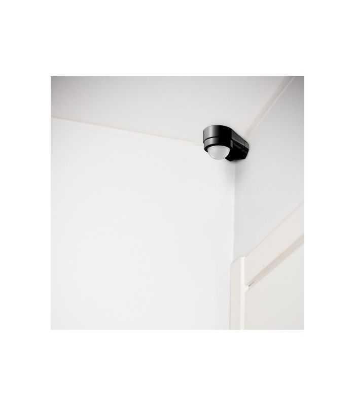 Senzor De Miscare Pe Colt 240 Grade 1200w 10m Negru V Tac