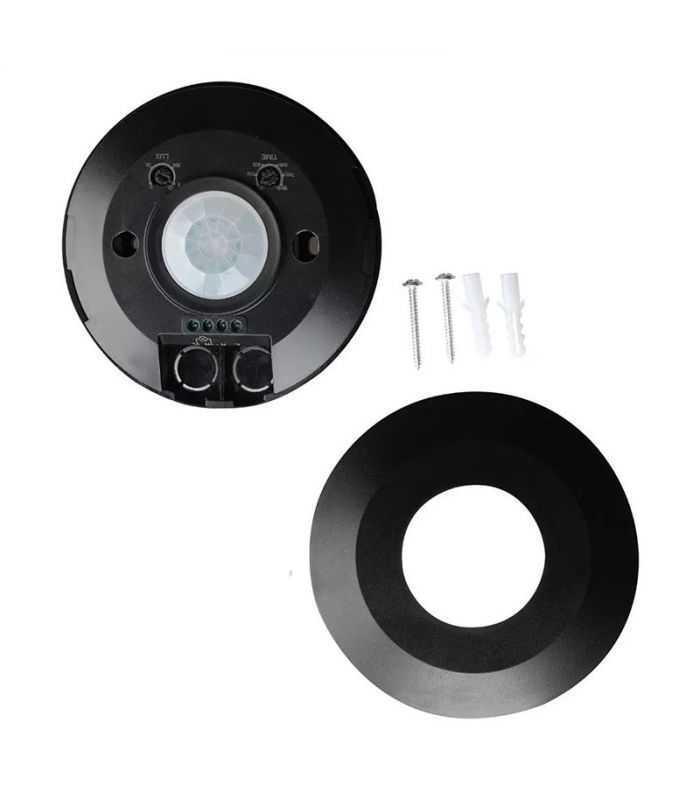 senzor miscare cu montaj pe tavan 360 grade negru max 2000w v tac 4