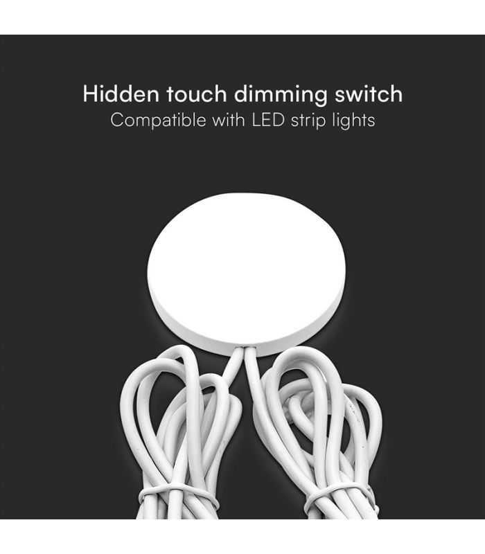 Senzor Smart Touch Dimabil Pentru Banda Led Alb V Tac Sku 23465