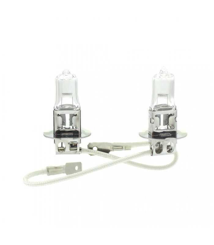 Set 2 Becuri Halogen 24v H3 70w 50 Intensitate Long Life Carguard