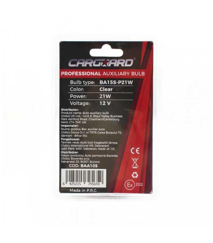 set 2 becuri p21w incandescent carguard 2