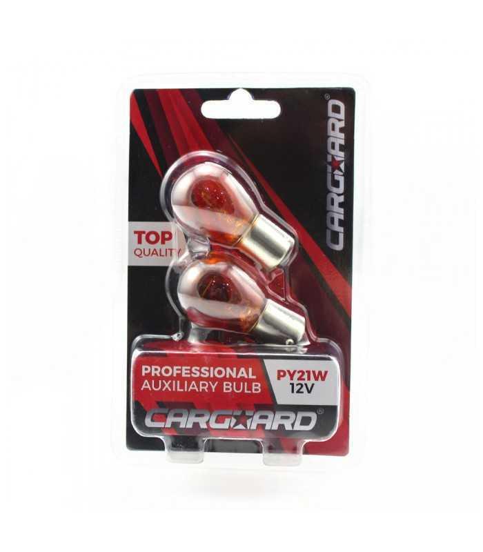 set 2 becuri py21w incandescent carguard 1