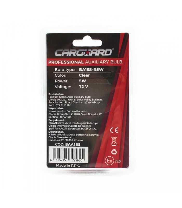 set 2 becuri r5w incandescent carguard 2