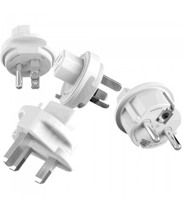 Set 4 adaptoare pentru P-CUBE-REV Allocacoc ADAPT-TRAVEL-03WE