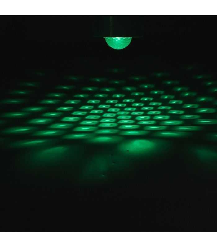 set 4 mini astro rgb cu stroboscop si telecomanda 8