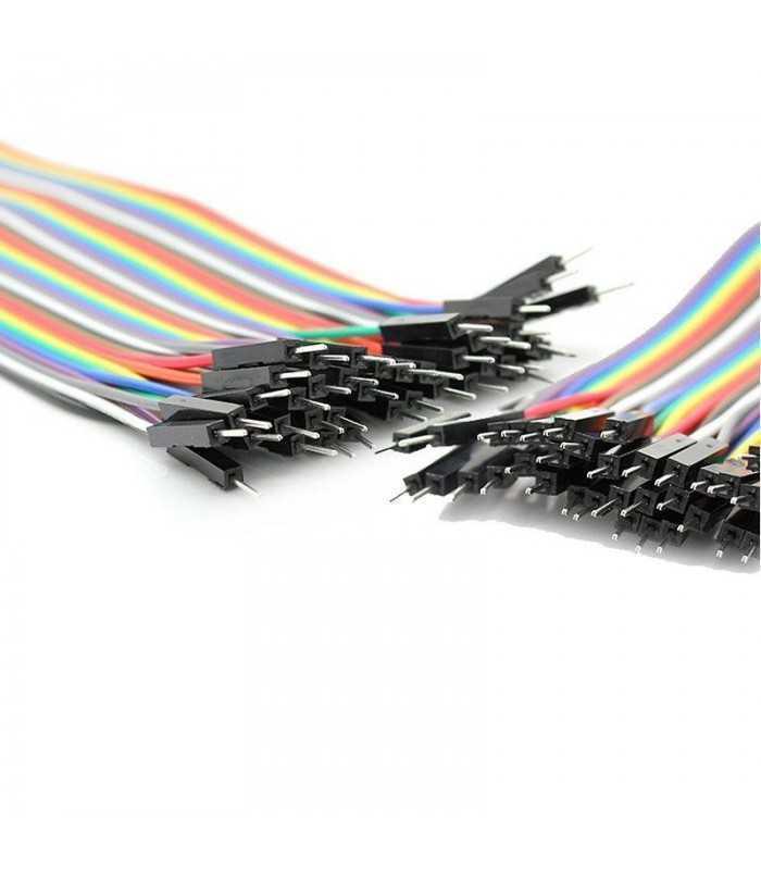 set 40buc cabluri breadboard 20cm tata tata 2