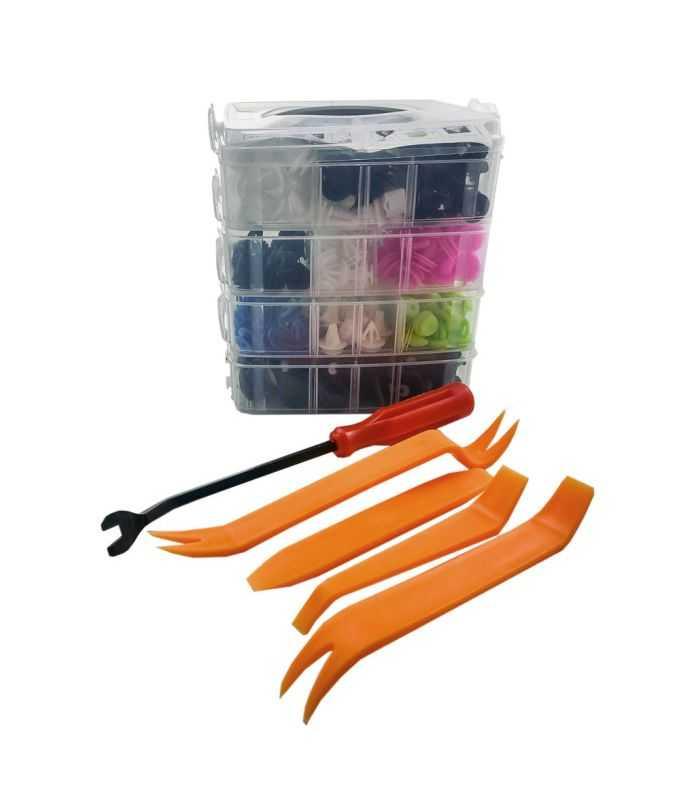 Set 470 Buc Cleme Din Plastic 5 Unelte Carguard Sca003