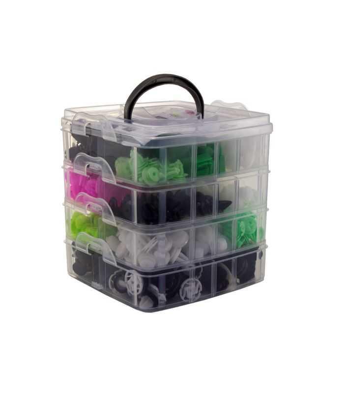 Set 470 Buc Cleme Din Plastic 5 Unelte Carguard Sca003