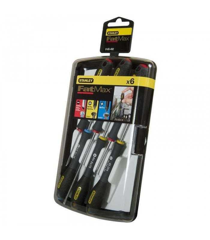 set 6 surubelnite fatmax de precizie 0 65 492 stanley 1