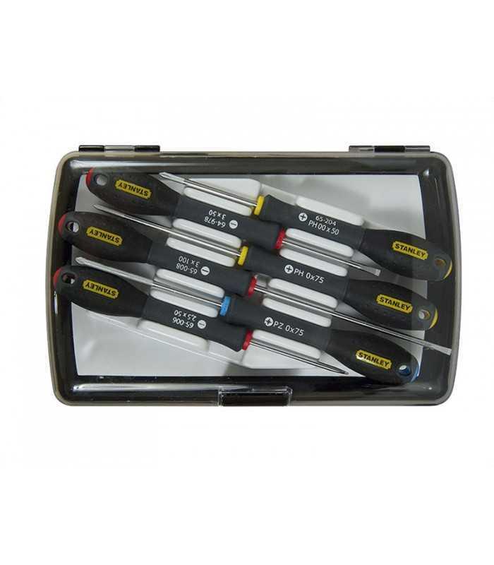 set 6 surubelnite fatmax de precizie 0 65 492 stanley 2